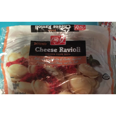 Round Cheese Ravioli Pasta