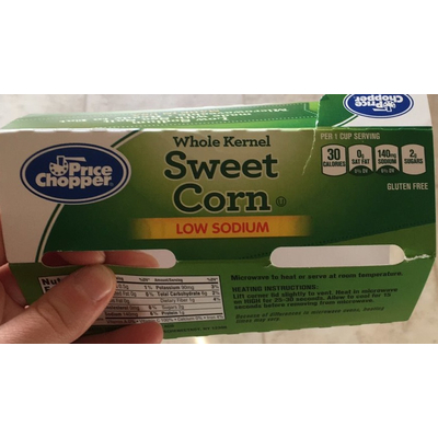 Sweet Corn, Low Sodium