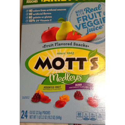 Fruit Flavored Snacks, Medleys