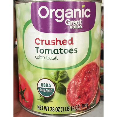 Crushed Tomatoes with Basil