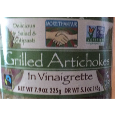 Grilled Artichokes in Vinaigrette