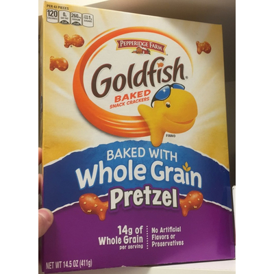 Baked Snack Crackers, Whole Grain Pretzels