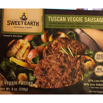 Tuscan Veggie Sausage