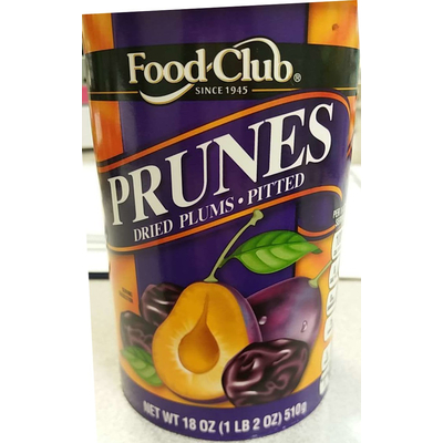 Dried Prunes, Pitted
