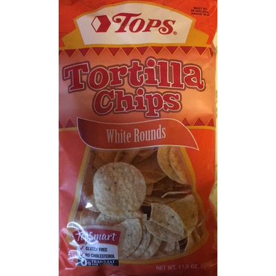 Tortilla Chips, White Rounds