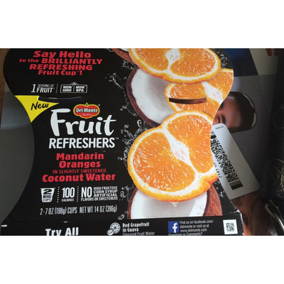Mandarin Oranges in Coconut Water