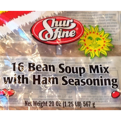 Bean SOup Mix with Ham Seasoning