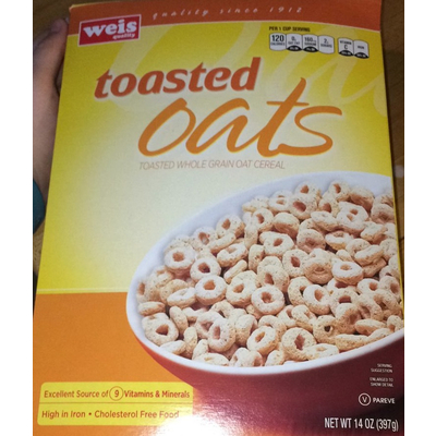 Cereal, Toasted Oats