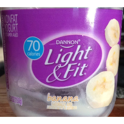 Nonfat Yogurt, Banana
