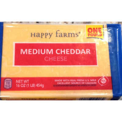 Medium Cheddar Cheese