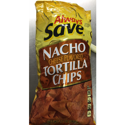 Tortilla Chips, Nacho Cheese