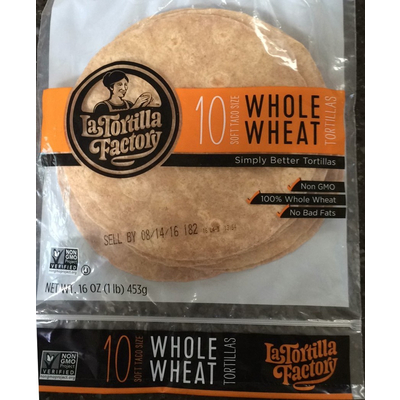 Whole Wheat Tortillas