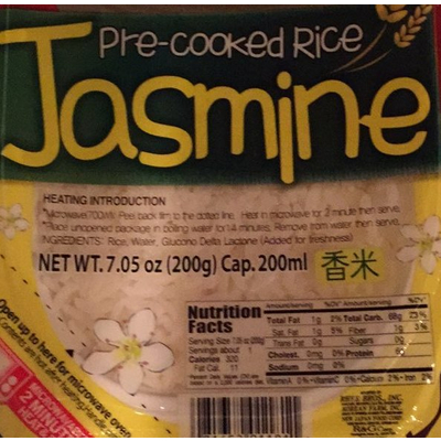 Jasmine Pre-Cooked Rice