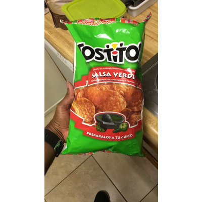 Corn Tortilla Chips, Salsa Verde