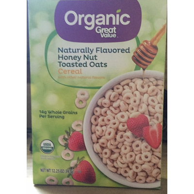 Naturally Flavored Honey Nut Toasted Oats Cereal