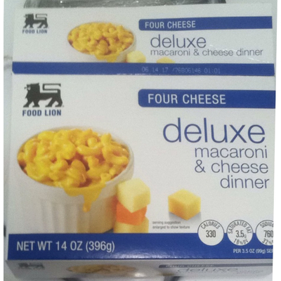 Four Cheese Deluxe Macaroni & Cheese Dinner