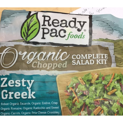 Organic Chopped Complete Salad Kit, Zesty Greek