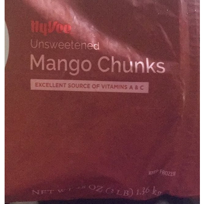 Mango Chunks, Unsweetened