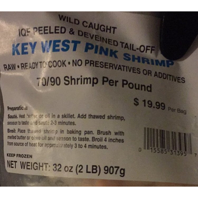 Key West Pink Shrimp