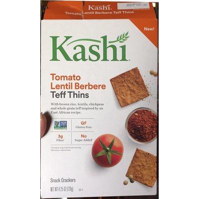 Tomato Lentil Berbere Teff Thins