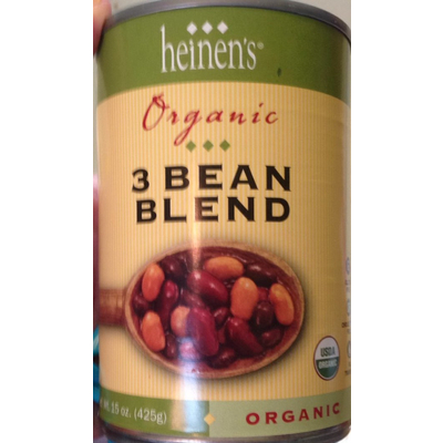 Organic 3 Bean Blend