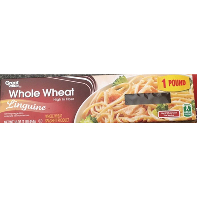 Whole Wheat Pasta, Linguine