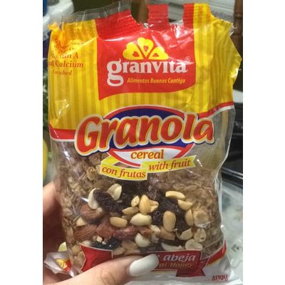 Granola, Cereal with Fruit
