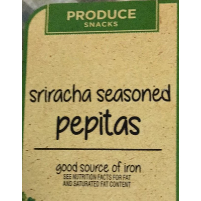 Sriracha Seasoned Pepitas