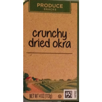Crunchy Dried Okra