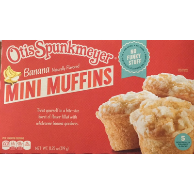 Mini Muffins, Banana