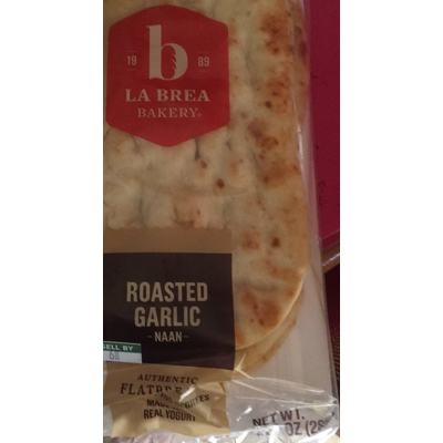 Naan, Roasted Garlic