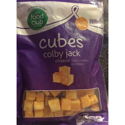 Cheese Cubes, Colby Jack