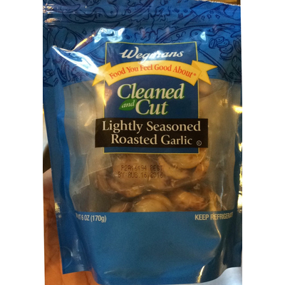 Roasted Garlic, Lightly Seasoned