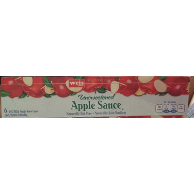 Apple Sauce, Unsweetened