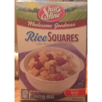 Rice Squares, Gluten Free
