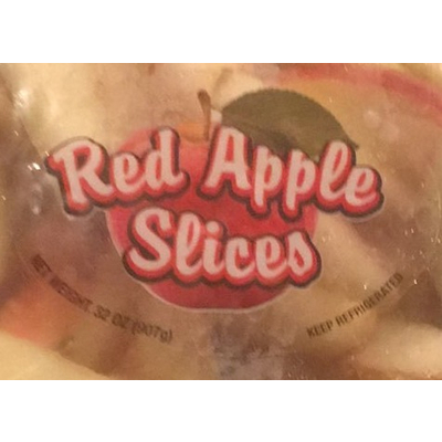 Red Apple Slices