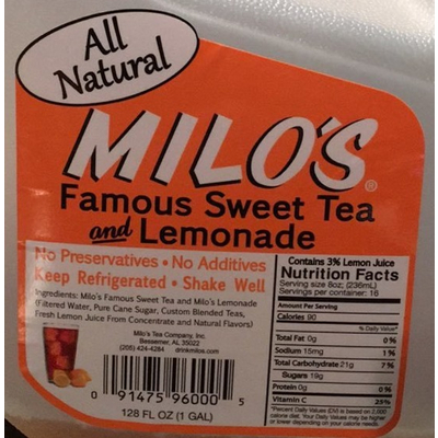 Sweet Tea and Lemonade