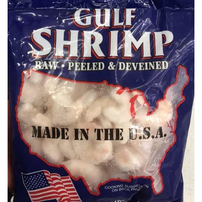 Gulf Shrimp, Raw