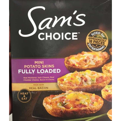 Mini Potato Skins, Fully Loaded