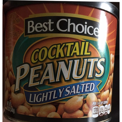 Cocktail Peanuts, Lightly Salted