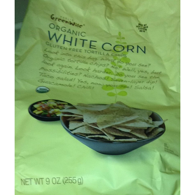 Tortilla Chips, White Corn