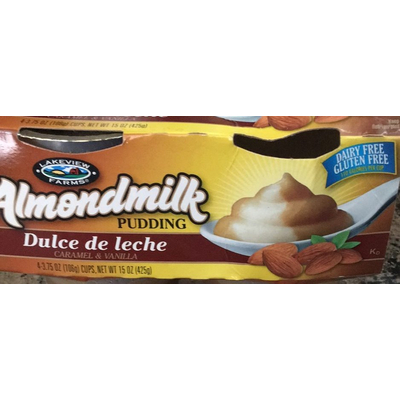Almondmilk Pudding, Dulce de Leche