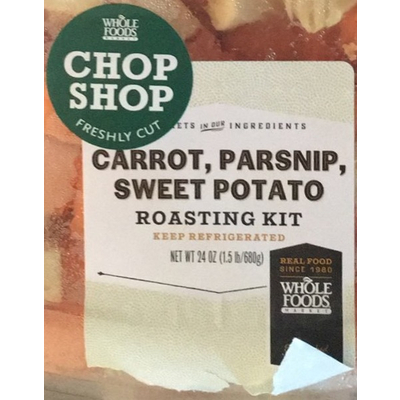 Carrot, Parsnip, Sweet Potato Roasting Kit