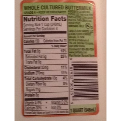 Whole Cultured Buttermilk