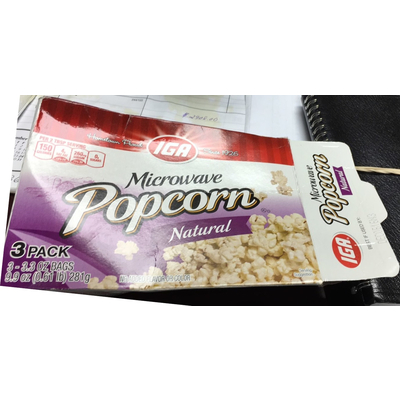 Microwave Popcorn