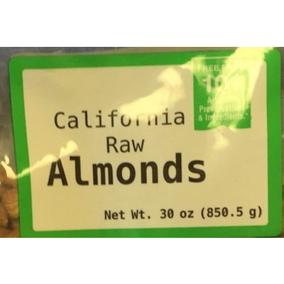 Almonds, California Raw