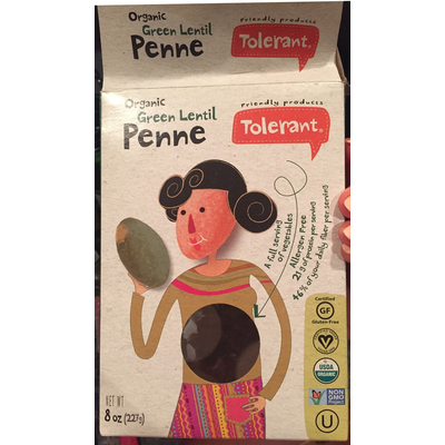 Green Lentil Penne