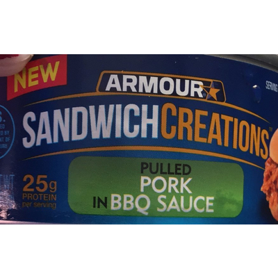 Sandwich Creations, Pulled Pork in BBQ Sauce