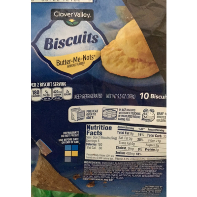 Biscuits, Butter-Me-Nots