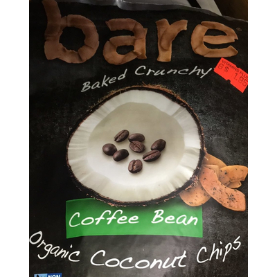 Organic Coconut Chips, Coffee Bean